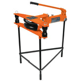 Doblaor 12ton hiraulico para tubos e 1/2" a 2" con tripoe truper